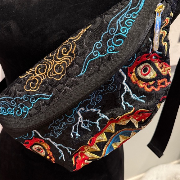 Sprayground Black Crossbody Bag - Picture 2 of 7